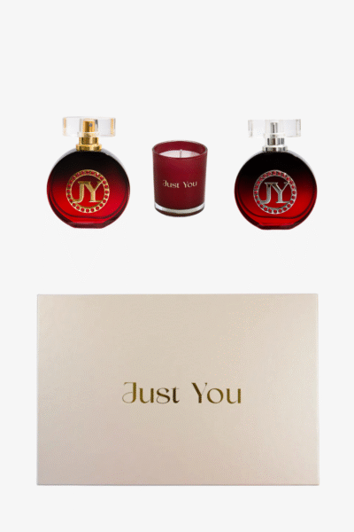 Zestaw Seduction - perfumy z feromonami uwodzenia dla kobiet i mężczyzn + świeca