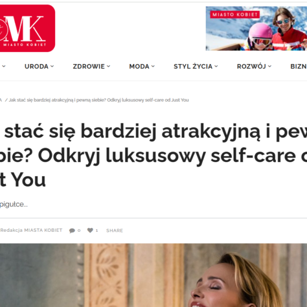 miastokobiet.pl: Odkryj sekret pewności siebie z Just You