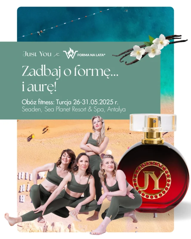 📣 @just_you.pl x @formanalata_dominika 

Zadbaj o formę… i aurę ✨
Każda uczestniczka wyjątkowego obozu @formanalata_dominika od Dominiki Waksmundzkiej otrzyma od nas prezent, który podkreśli jej wewnętrzną siłę i kobiecość – tester perfum z feromonami Seductress 💋

To nie tylko zapach.
To przypomnienie, że jesteś stworzona do rzeczy wielkich.
Z odwagą, klasą i zmysłowością sięgaj po swoje cele.

Bo forma to nie tylko ciało – to też energia, z jaką wchodzisz w świat.
A my w Just You kochamy wzmacniać to, co w Tobie najpiękniejsze! 🌺

#JustYou #Formanalata #Seductress #perfumy #feromony #obóz #fitness #collaboration #Turcja #gift
